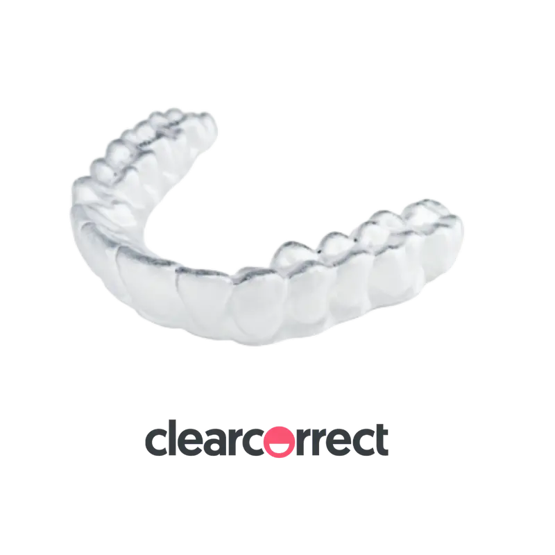 ClearCorrect logo and clear aligner treatment system